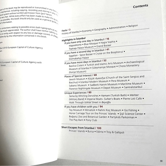 Istanbul (in Turkey) Travel & Guide Book. Sightseeing. Pocket Size Colorful New - Picture 3 of 9